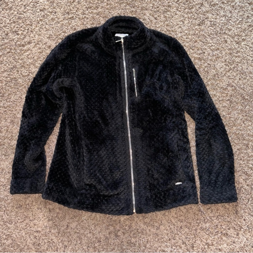 Calvin Klein | Black Fleece Full Zip Jacket